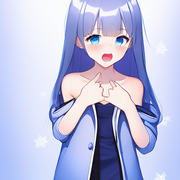 00017-229538598-1girl,_full_body,__12yo_little_girl,_small_breast,_Ice_background,_bare_shoulders,_b