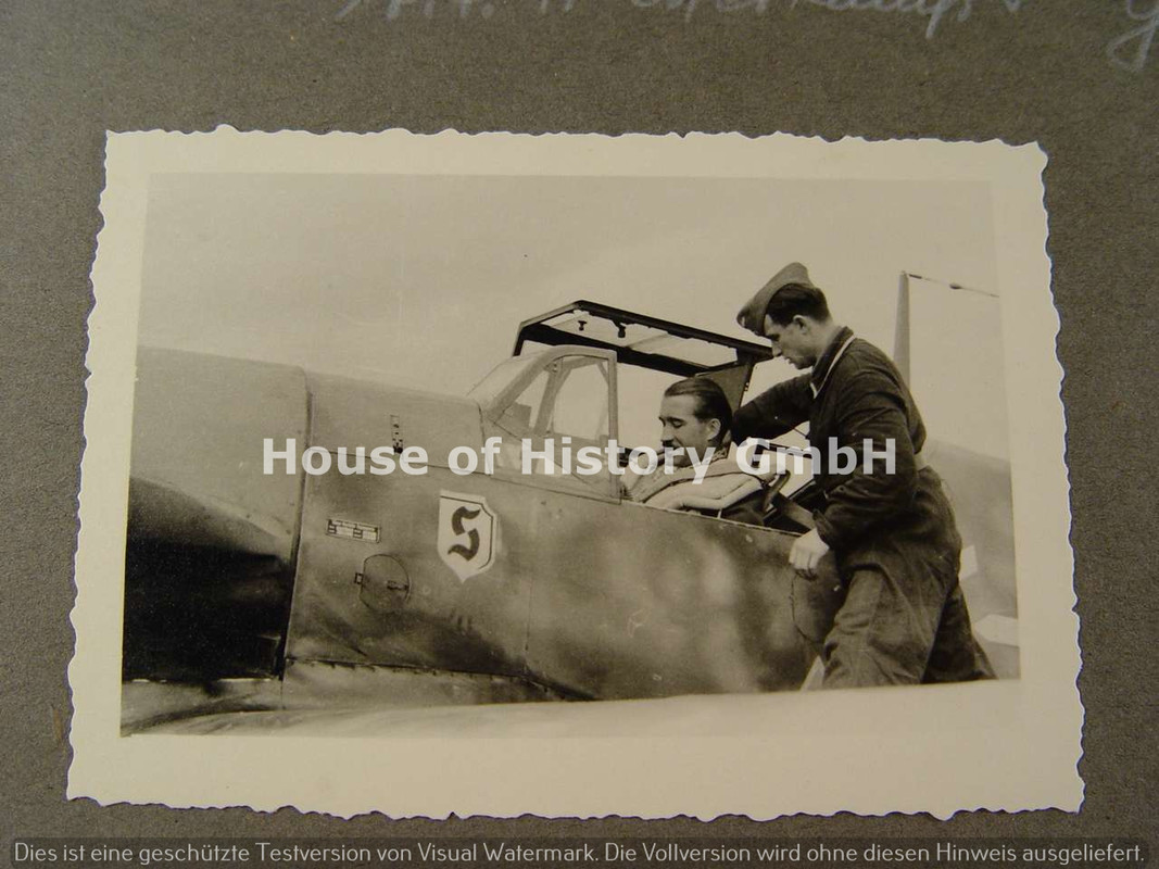 135769, Fotoalbum JAGDGESCHWADER 26, JG 26, Me 109, Bf 109, FW 190, Com. D Bader (8)