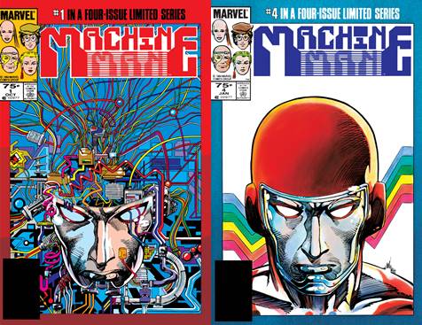 Machine Man Vol.2 #1-4 (1984-1985) Complete