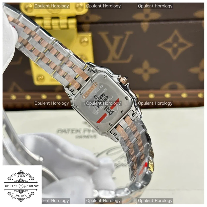 Cartier Panthère Watch Replica | Two-Tone Rose Gold & Steel