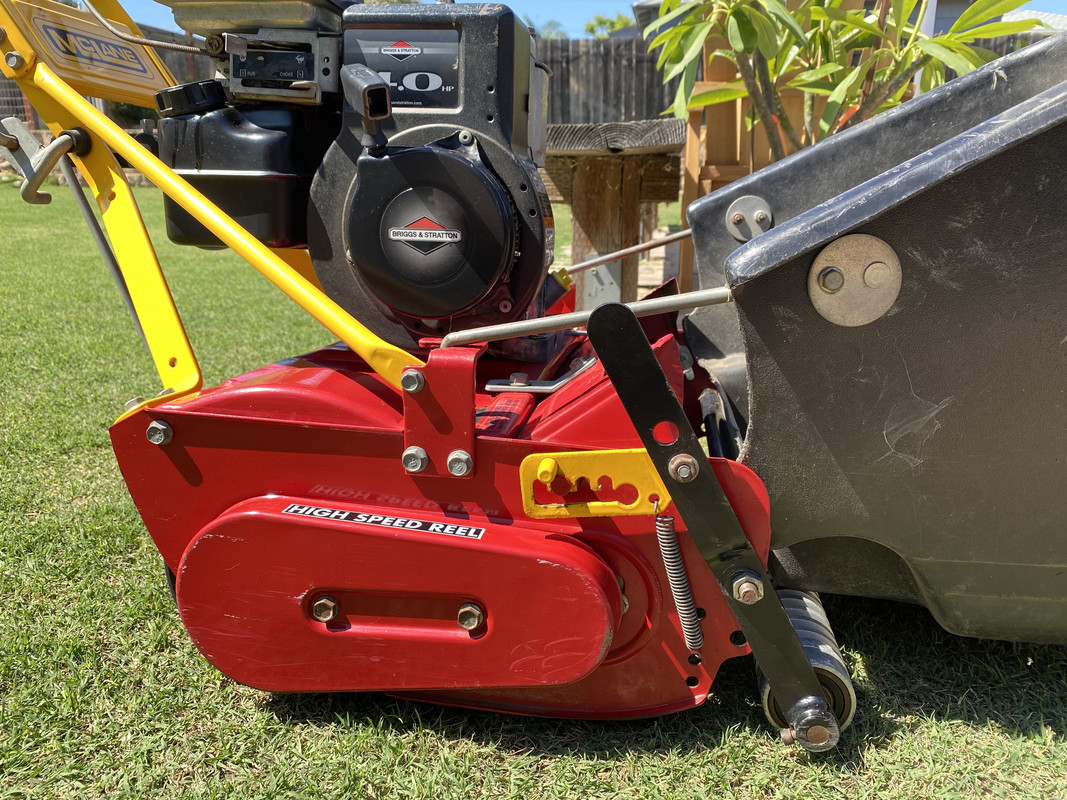 Mclane reel mower 3.5 hp briggs new arrivals