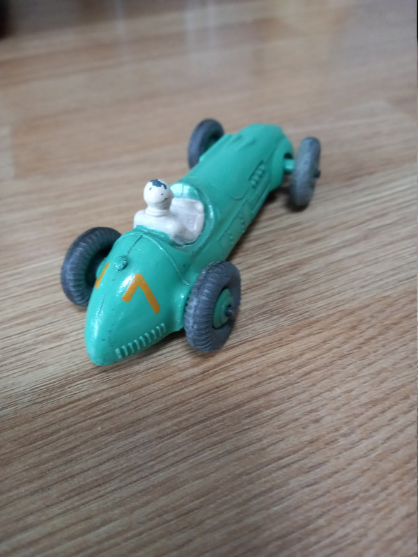 Dinky racing car back