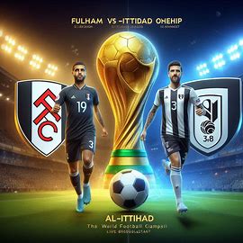مشاهدة مباراة فولهام والاتحاد بث مباشر اليوم fulham vs ittihad