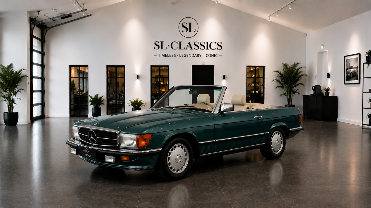 Mercedes-Benz 560 SL DB 877 Petrol Metallic