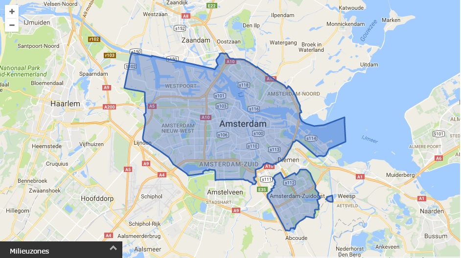 milieuzone amsterdam