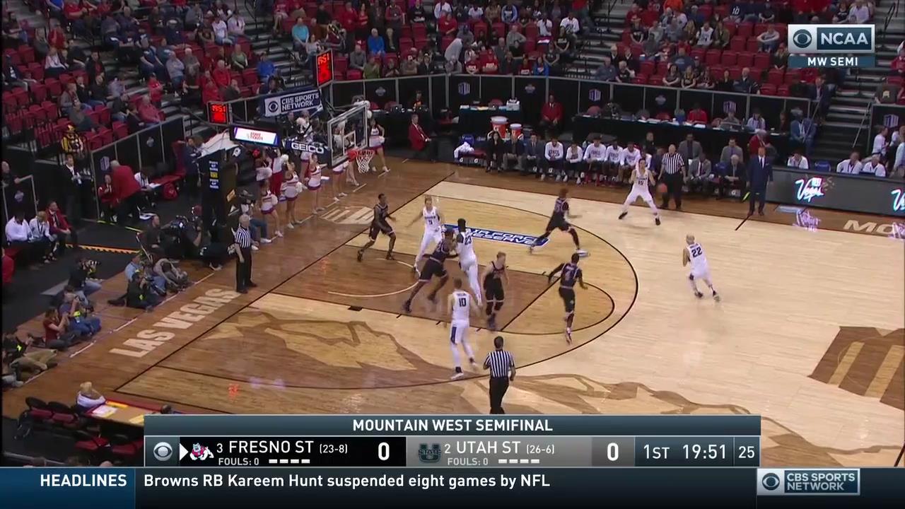 NCAAB 2019.03.15 MW Championship Semifinal - Fresno St vs Utah S