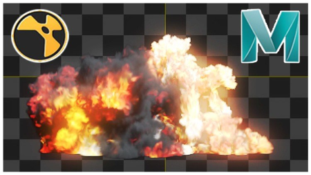 Let's Create Explosion in Maya & Composite in Nuke