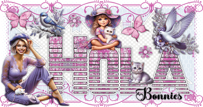 Hola Loving Kittens bonnies