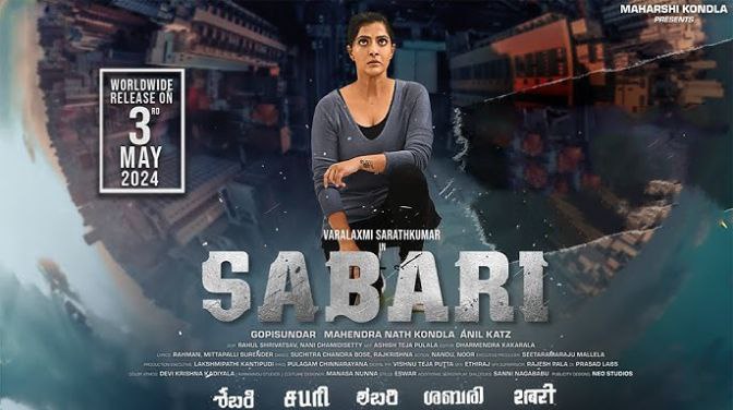 Sabari (2024) Hindi Dubbed