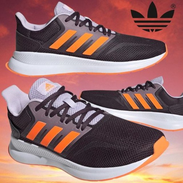 adidas roxo e laranja