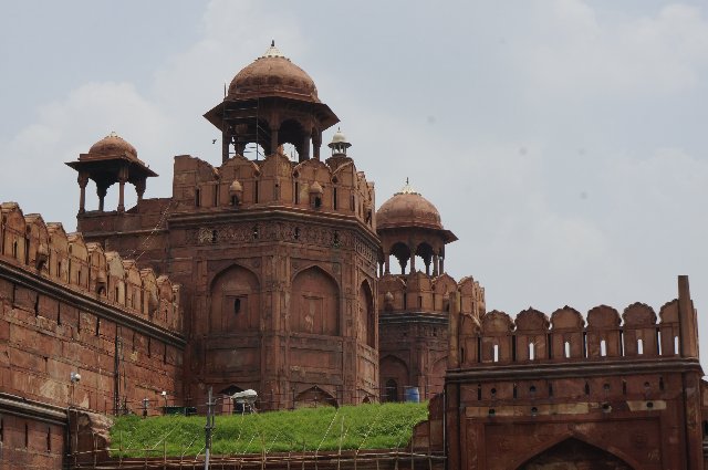 INDIA Y NEPAL POR LIBRE: 21 INTENSOS DIAS Y UNA TOTAL AVENTURA - Blogs de Sub Continente Indio - Día 21- Delhi: Fuerte Rojo, Jama Masjid, tumba Humayun... y traca final (1)