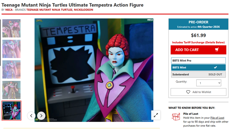 NECA Tempestra