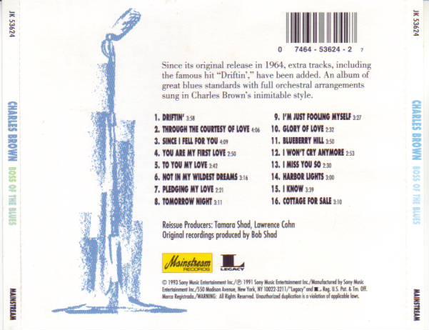 Charles Brown-Boss of the Blues (1964) EAC FLAC