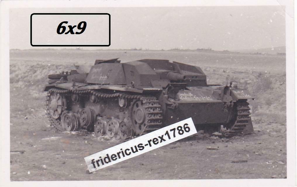 Foto Sturmgeschütz III StuG Stummel nach Combat beschrieben in M