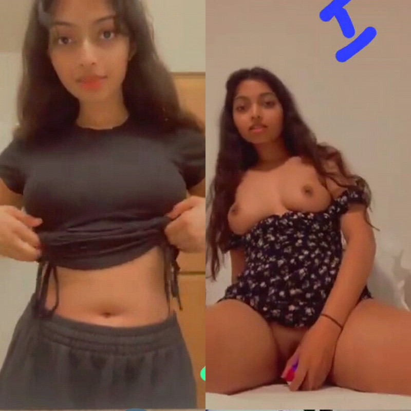 Horny wild babe masturbating part 1