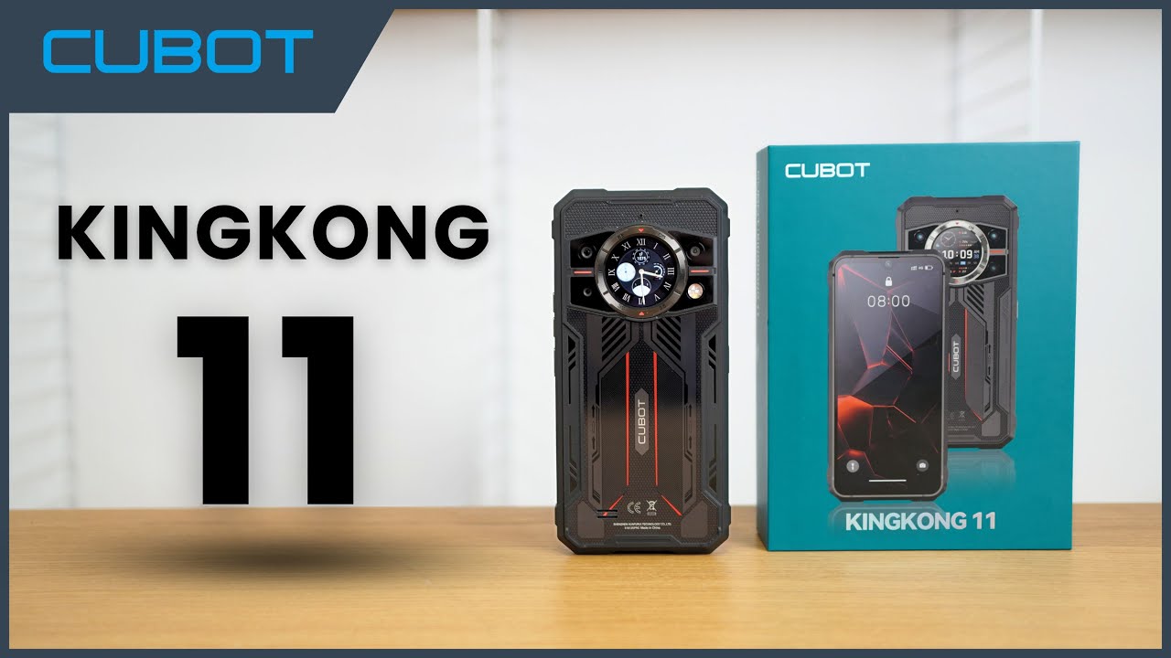 CUBOT KingKong 11 GSM Factory Unlocked 256GB ROM/16GB RAM Android