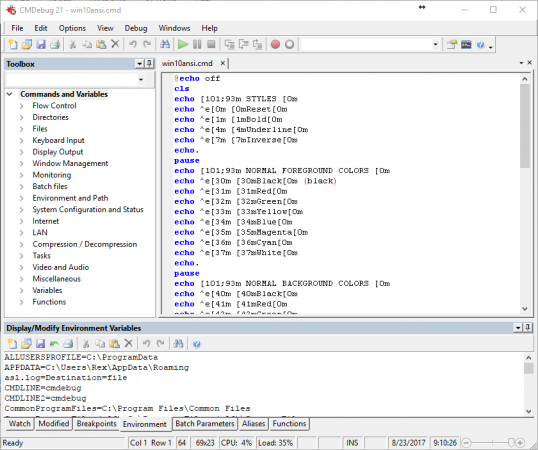 JP Software CMDebug 29.00.15 (x64) Multilingual