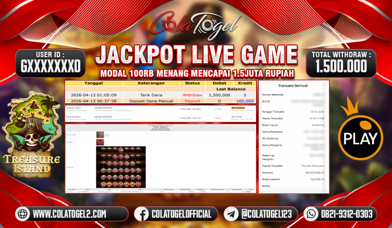 JACKPOT LIVE GAME!!