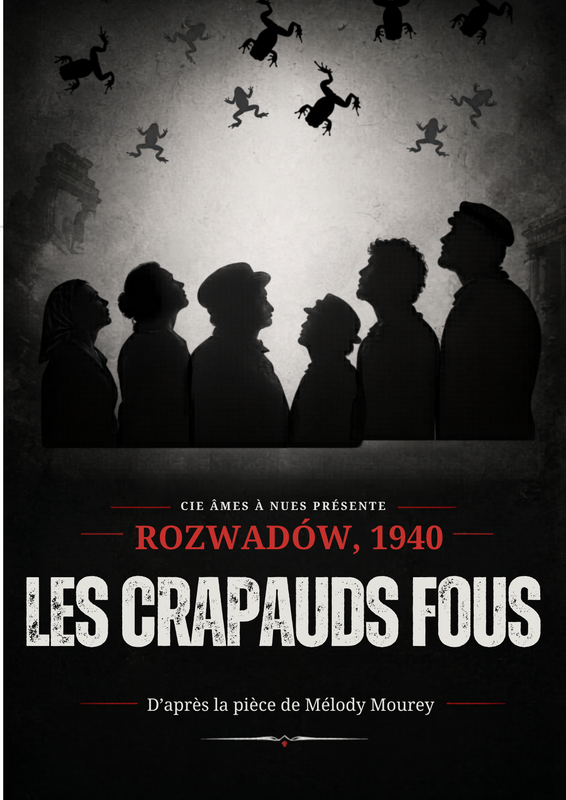 Affiche du spectacle Les Crapauds Fous