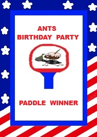 ants paddle
