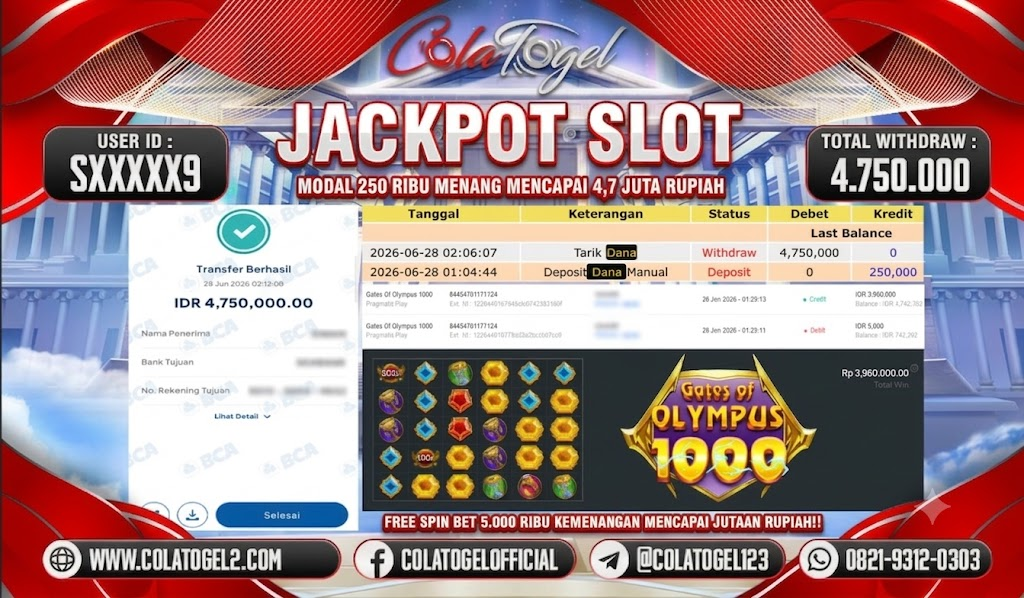 JACKPOT SLOT GACOR!!