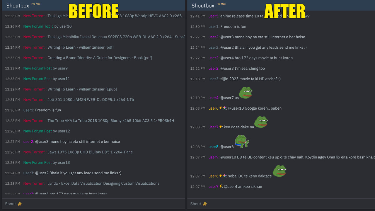 before and after