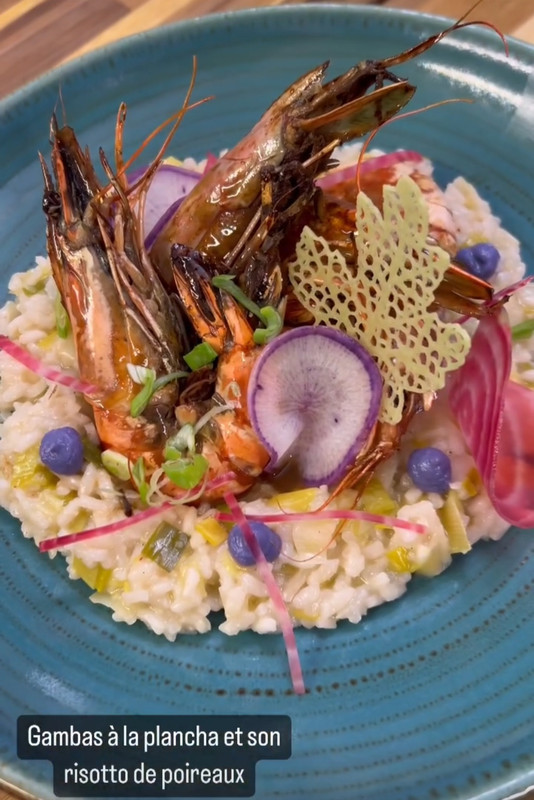Plat de fruits de mer frais