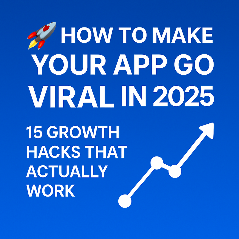 How to Make Your App Go Viral in 2025: 15 Growth Hacks That Actually Work