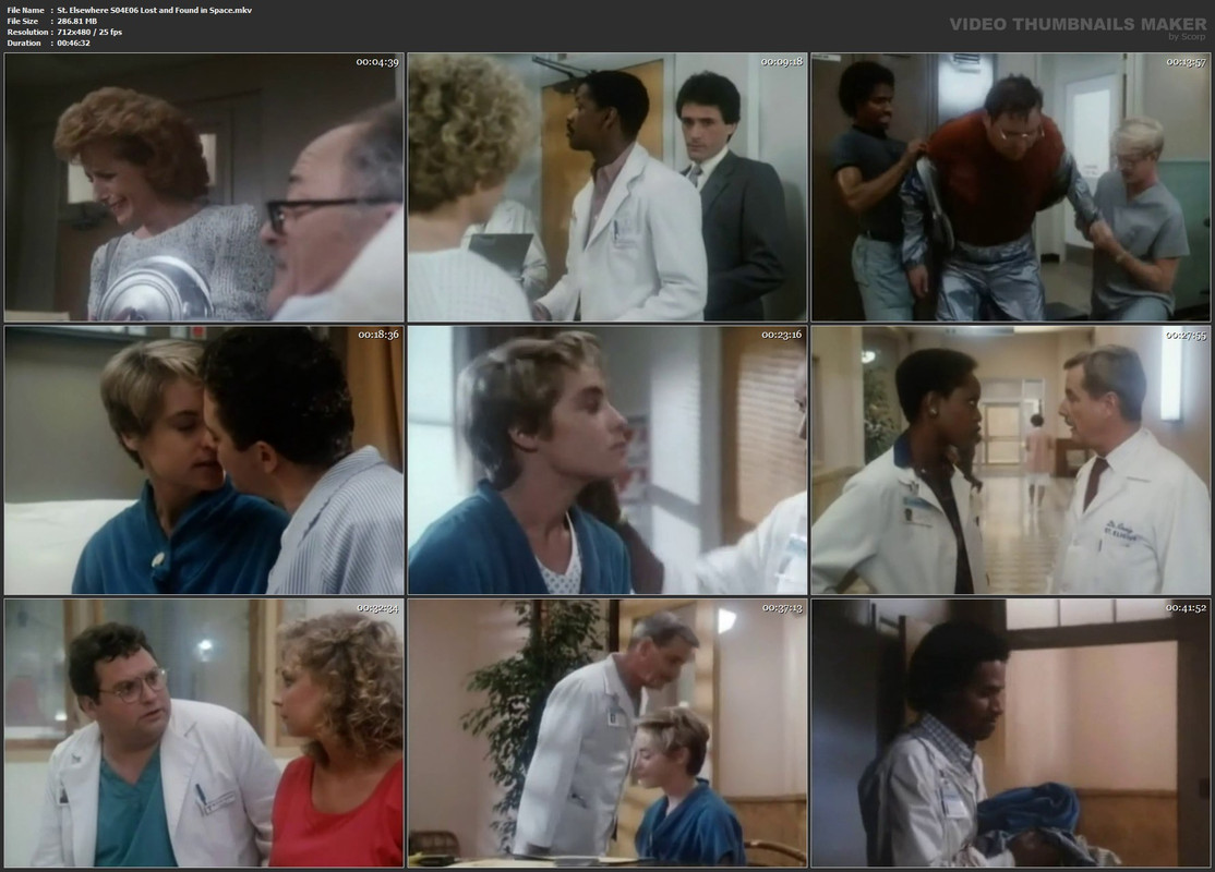 St. Elsewhere S04E06 Lost and Found in Space.mkv