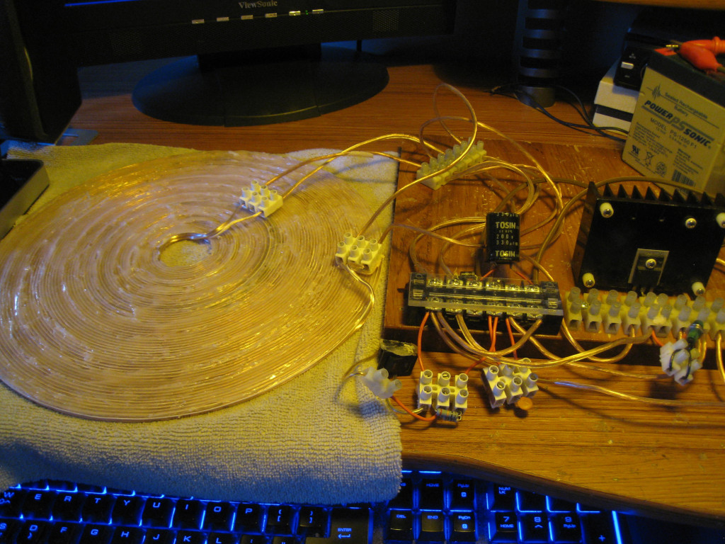 spiral coil circuit