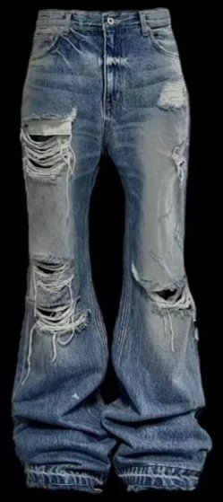Undermycar Denim Rasgado