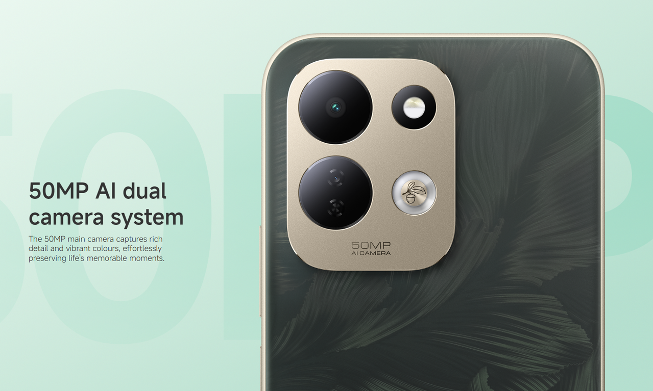 50MP AI Dual Camera