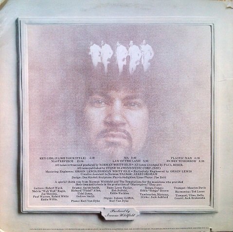 The Temptations - Masterpiece (1973) [Vinyl Rip 24/192] Lossless 