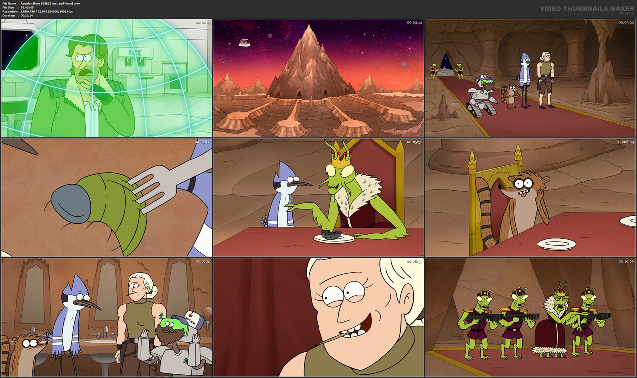 Regular Show S08E05 Lost and Found.mkv