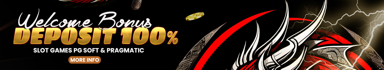 WELCOME BONUS DEPOSIT 100%