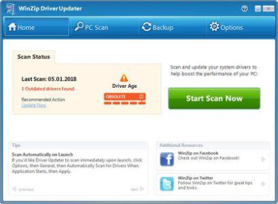 WinZip Driver Updater 5.27.3.14 Multilingual Portable