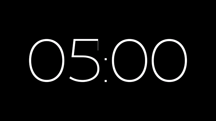 Ágora Alpha Channel: Cuenta Regresiva de 5 Minutos en Alta Resolución