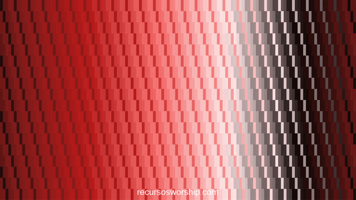 loop vj píxeles rojo columnas
