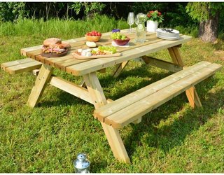 tavolo da picnic legno sunwood