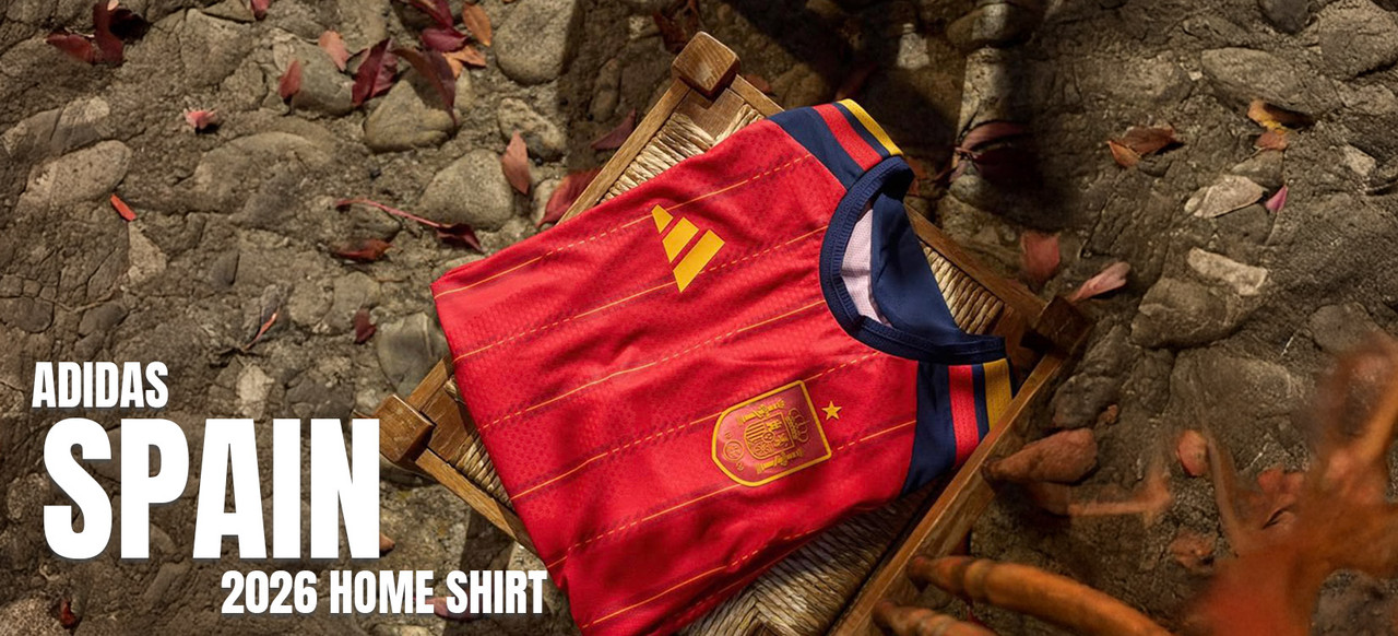 Spain 2026 World Cup Home Jersey Desktop Slide