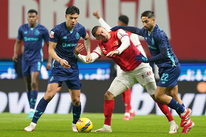 FC Porto vs SC Braga, 03h30 ngày 03/11