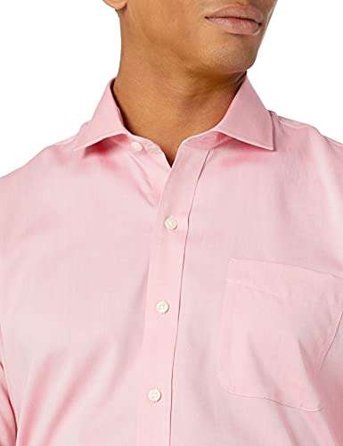 Amazon: Camisa de Vestir Buttoned Down color Rosa 
