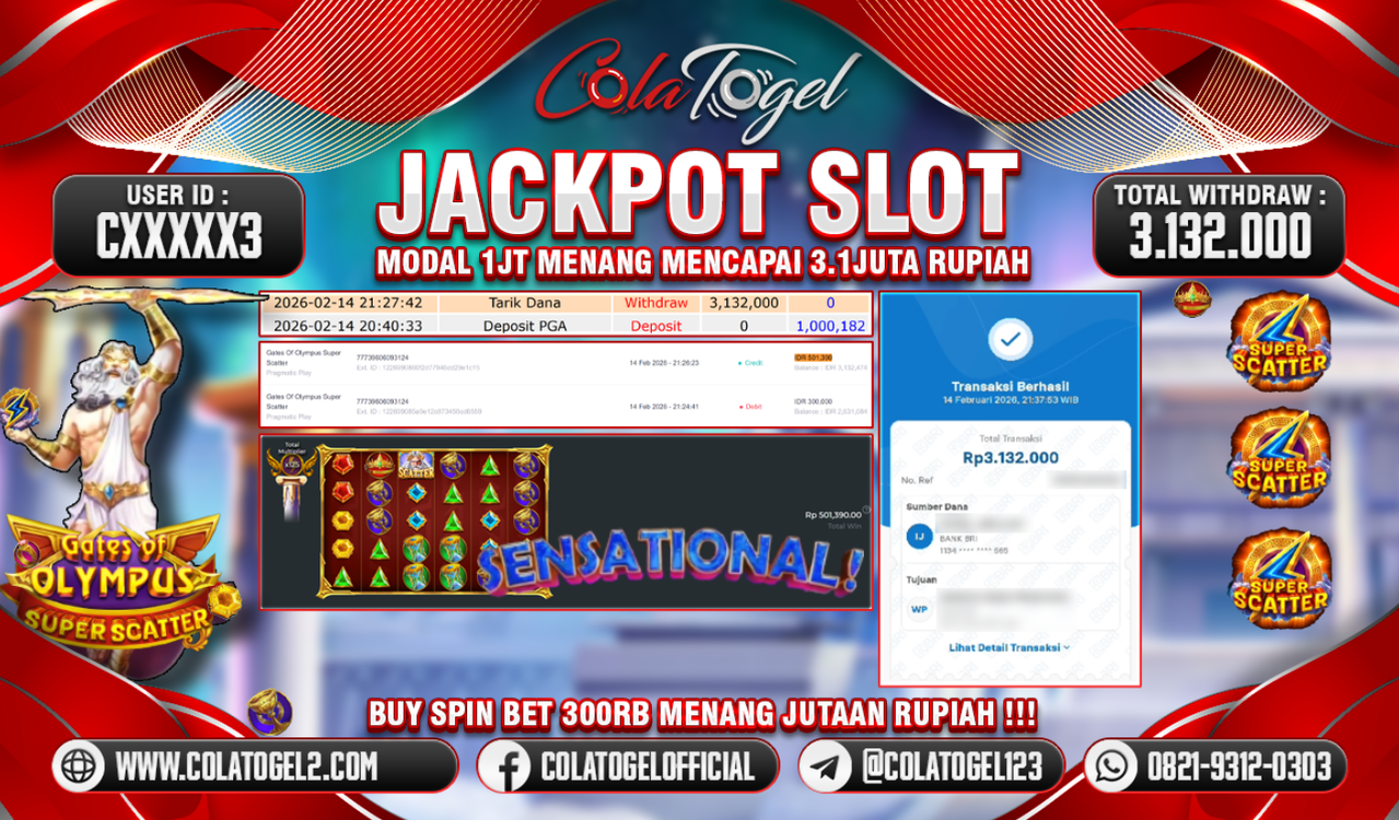 JACKPOT SLOT GACOR!!