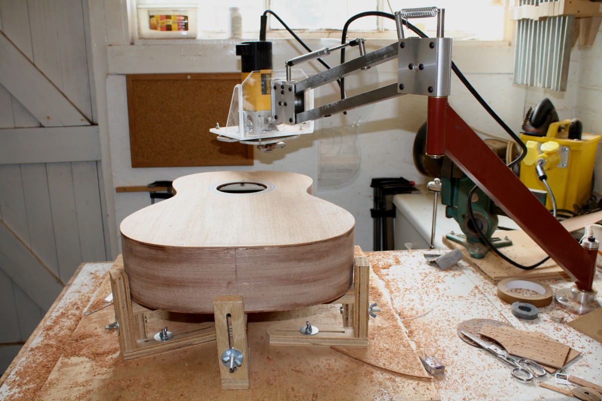 Elmer Guitar Binding Router Jig | Acoustic Soundboard