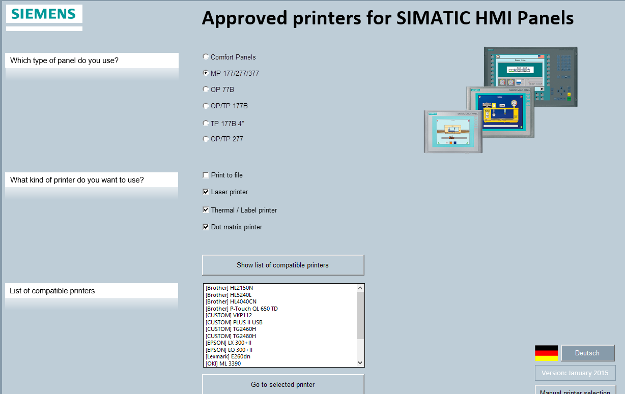 HMI MP 277 10" PDF Printing Re: HMI MP 277 10" PDF Printing