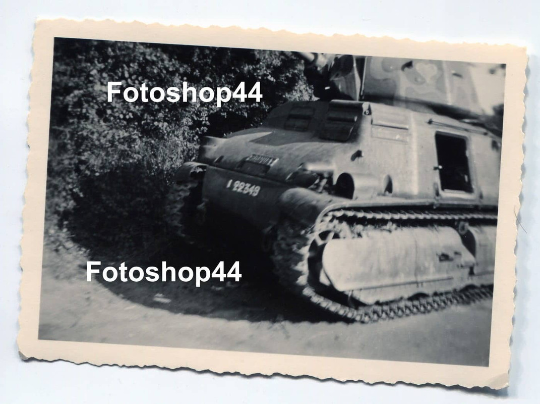 Foto französischer Panzer Somua S-35