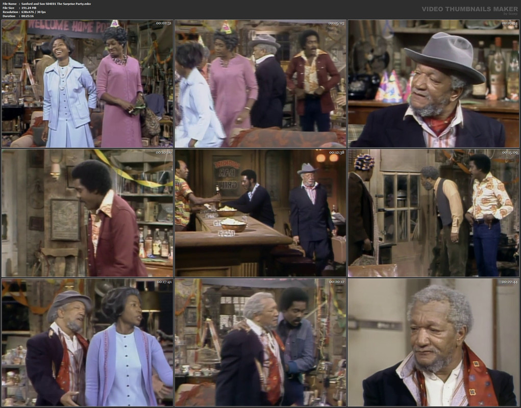 Sanford and Son S04E01 The Surprise Party.mkv