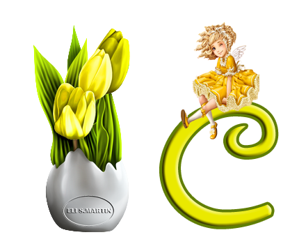 Tulipanes amarillos C