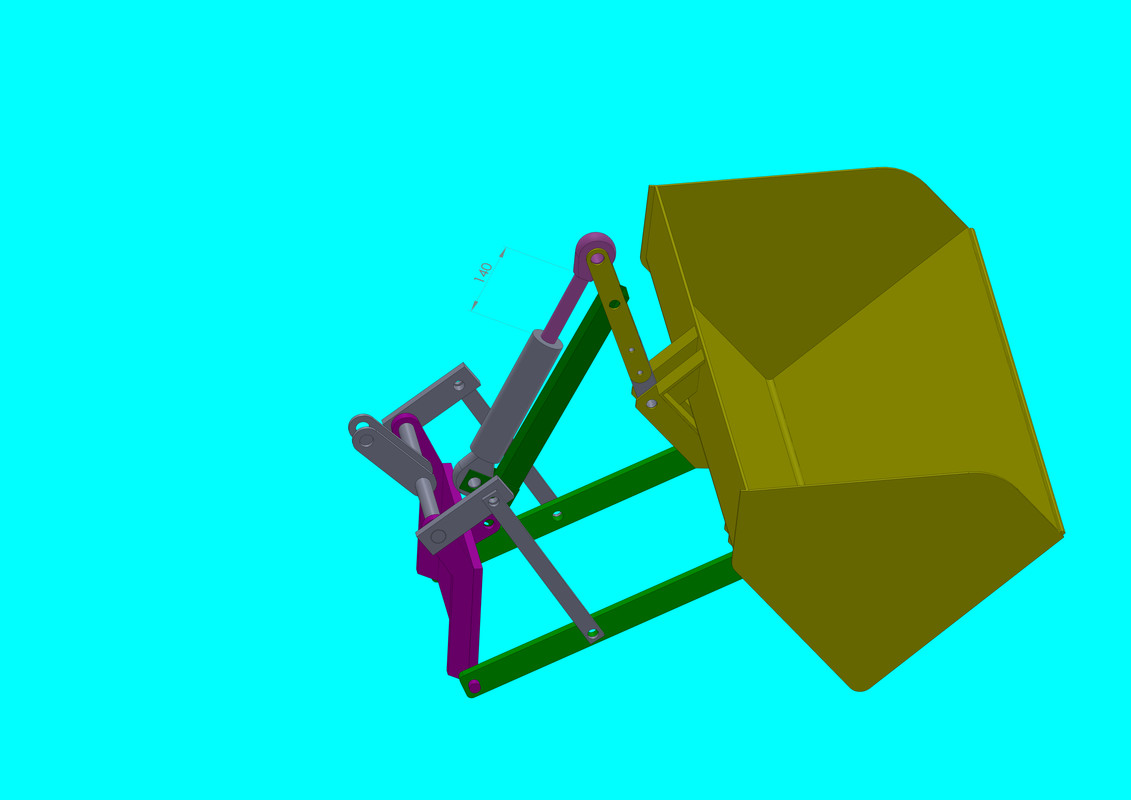 sestava radlice model