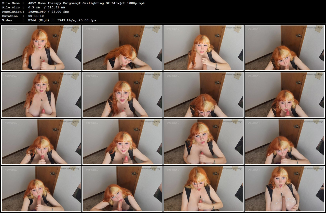 4057 Home Therapy Enigmamgf Gaslighting Gf Blowjob 1080p mp4